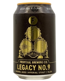 Frontaal Brewing Co Legacy no 9 Imperial Stout Dåseøl 330 ml 10,5%